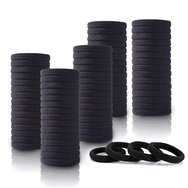 Pack of 30 Black Hair Tie